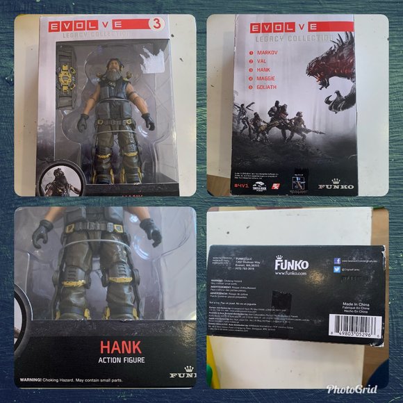 Evolve Legacy Collection Hank 3 Video Game Action - Picture 1 of 11